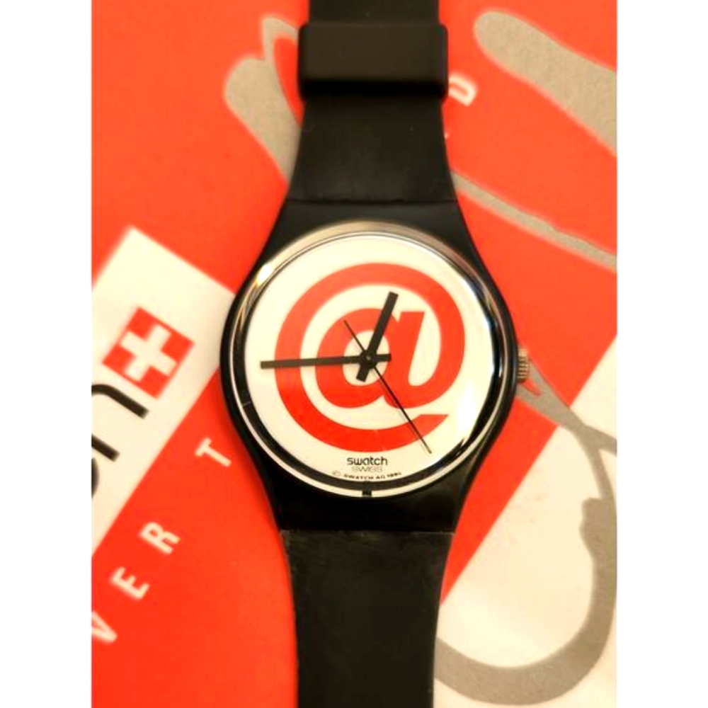 Swatch watch NET GB173PACK 1996 Worldwide Packagings NOS